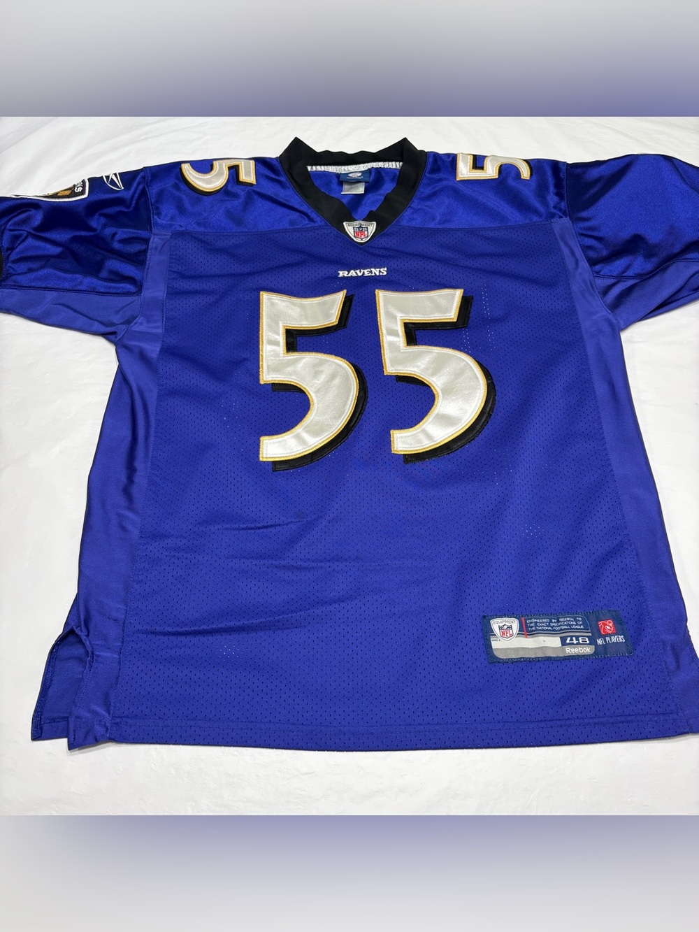 Reebok Baltimore Ravens Terrell Suggs #55 NFL Jersey Men’s 48 XL